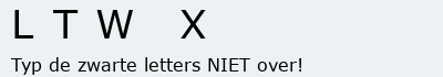 Bevestigingscode