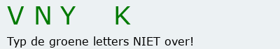 Bevestigingscode