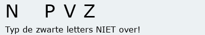 Bevestigingscode