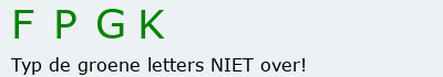 Bevestigingscode