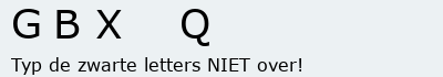 Bevestigingscode