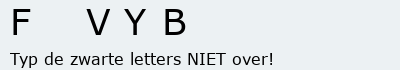 Bevestigingscode