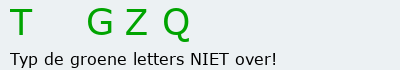 Bevestigingscode