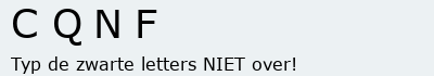 Bevestigingscode