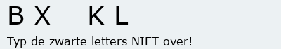 Bevestigingscode