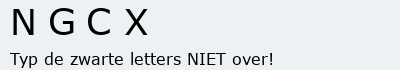 Bevestigingscode