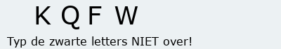 Bevestigingscode