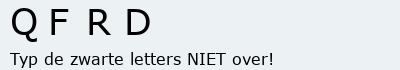 Bevestigingscode