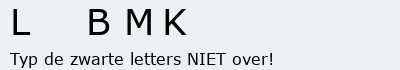 Bevestigingscode