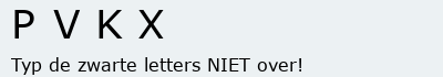 Bevestigingscode