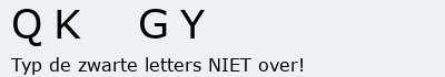 Bevestigingscode