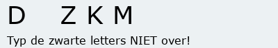 Bevestigingscode