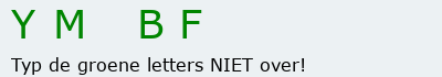 Bevestigingscode
