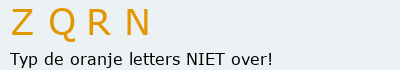 Bevestigingscode