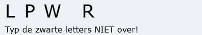 Bevestigingscode