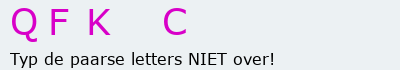 Bevestigingscode