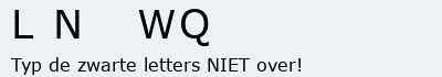 Bevestigingscode