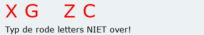 Bevestigingscode