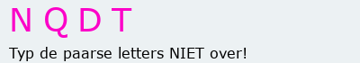 Bevestigingscode