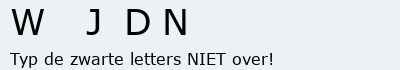 Bevestigingscode