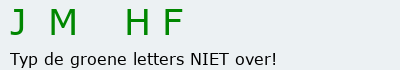 Bevestigingscode