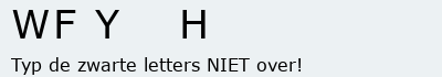 Bevestigingscode