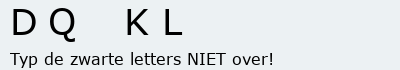 Bevestigingscode