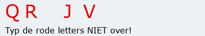 Bevestigingscode