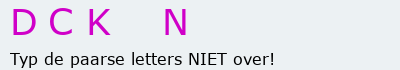 Bevestigingscode