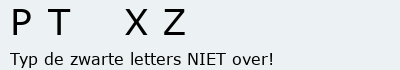 Bevestigingscode