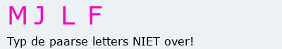 Bevestigingscode