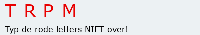 Bevestigingscode