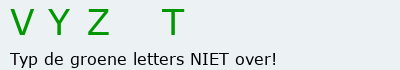 Bevestigingscode
