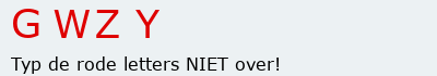 Bevestigingscode