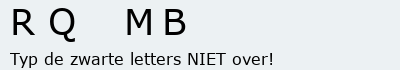 Bevestigingscode