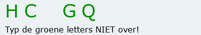 Bevestigingscode