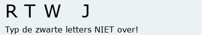 Bevestigingscode