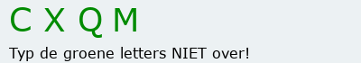 Bevestigingscode