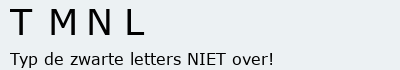 Bevestigingscode