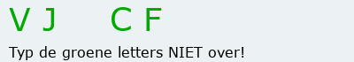 Bevestigingscode