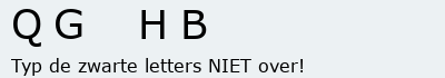 Bevestigingscode