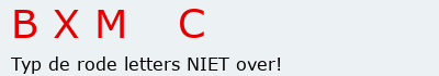 Bevestigingscode
