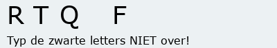 Bevestigingscode
