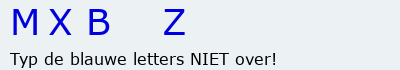 Bevestigingscode