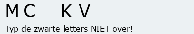 Bevestigingscode