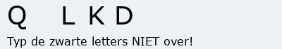 Bevestigingscode