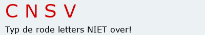 Bevestigingscode
