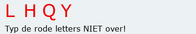 Bevestigingscode