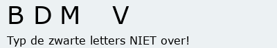 Bevestigingscode