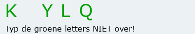 Bevestigingscode